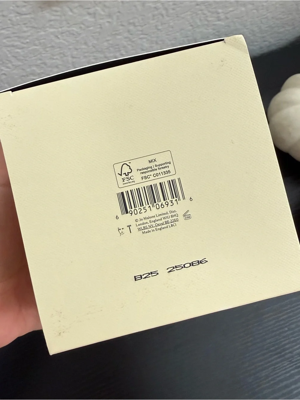 Jo Malone new box